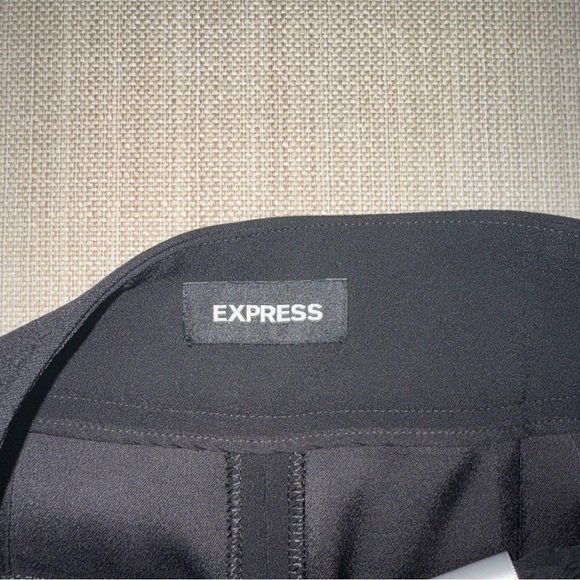 NWOT Express Women's Black High Waisted Shorts - Picture 7 of 10